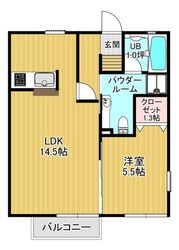 アドミラシオンⅡの物件間取画像